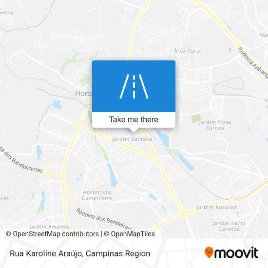 Rua Karoline Araújo map