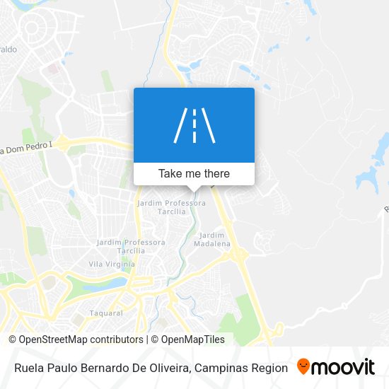 Ruela Paulo Bernardo De Oliveira map