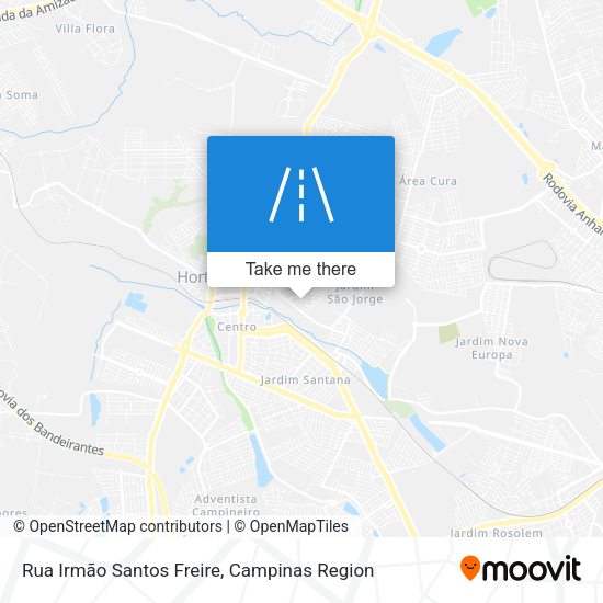Rua Irmão Santos Freire map