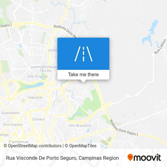Rua Visconde De Porto Seguro map