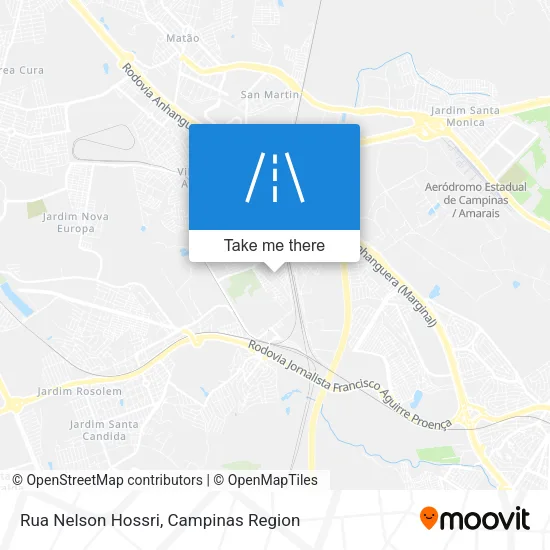 Rua Nelson Hossri map