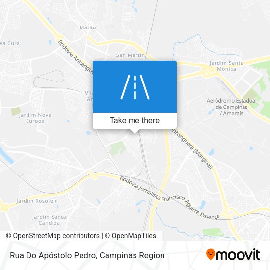 Rua Do Apóstolo Pedro map