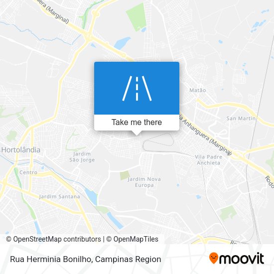 Rua Herminia Bonilho map