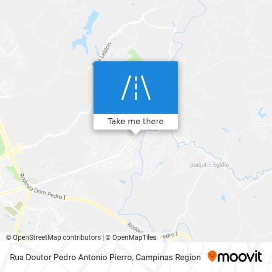 Rua Doutor Pedro Antonio Pierro map