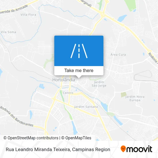 Rua Leandro Miranda Teixeira map