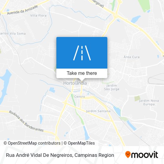 Rua André Vidal De Negreiros map