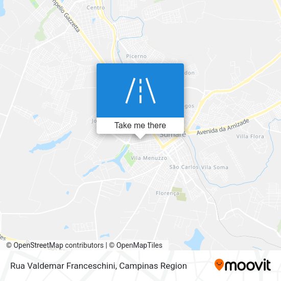Rua Valdemar Franceschini map
