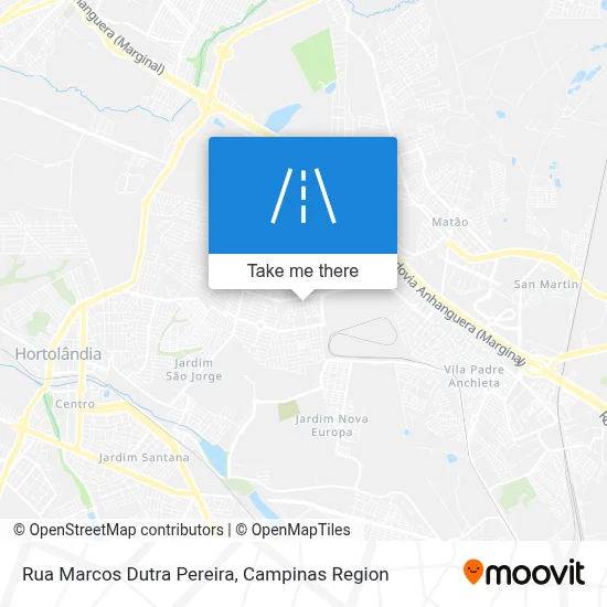 Rua Marcos Dutra Pereira map