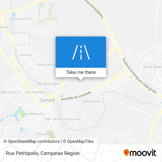 Rua Petrópolis map