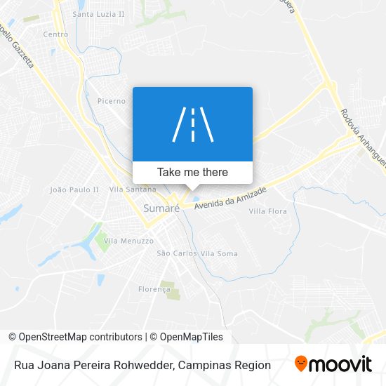 Rua Joana Pereira Rohwedder map