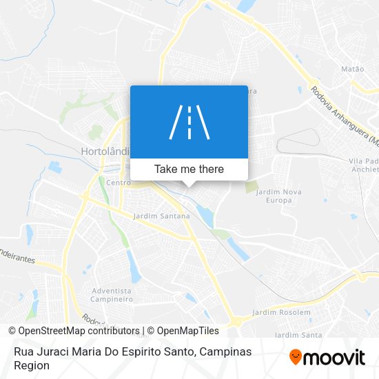 Rua Juraci Maria Do Espirito Santo map