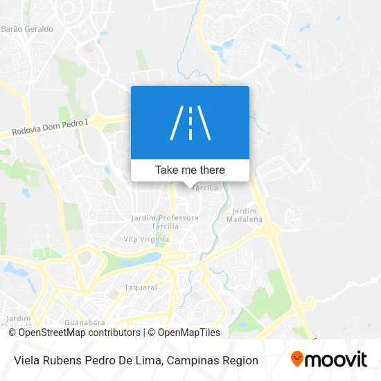 Viela Rubens Pedro De Lima map