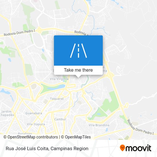 Rua José Luis Coita map