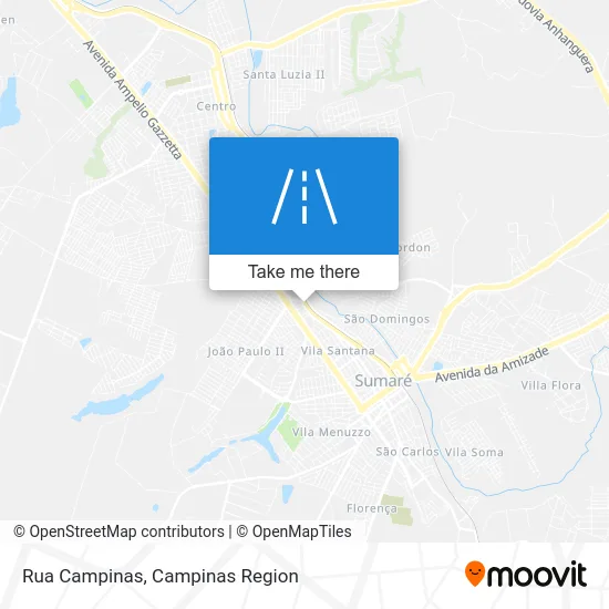 Rua Campinas map