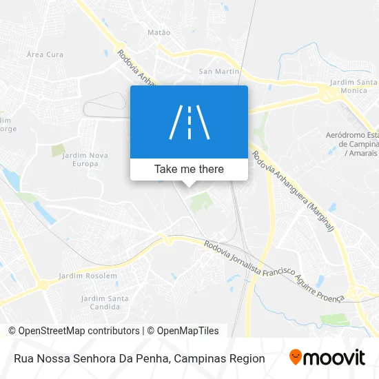 Rua Nossa Senhora Da Penha map