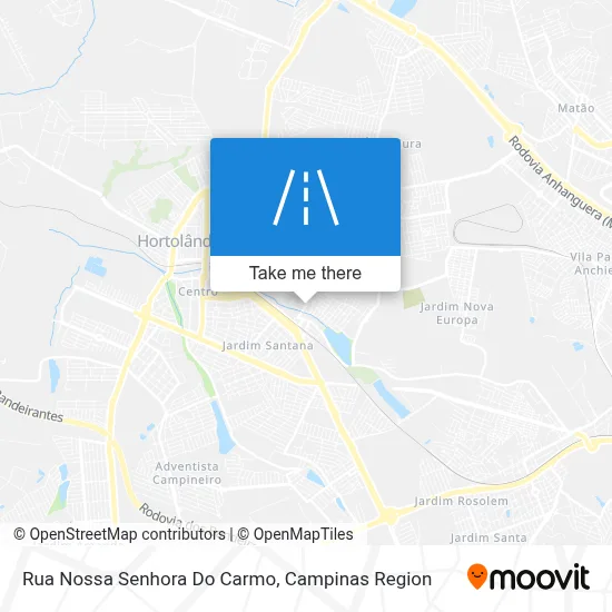 Rua Nossa Senhora Do Carmo map