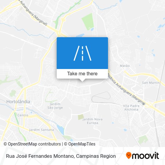 Rua José Fernandes Montano map