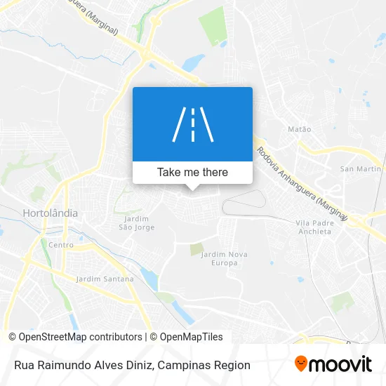 Rua Raimundo Alves Diniz map