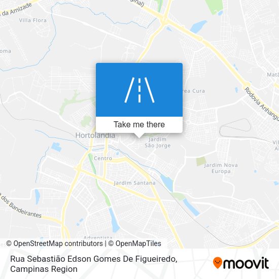 Rua Sebastião Edson Gomes De Figueiredo map