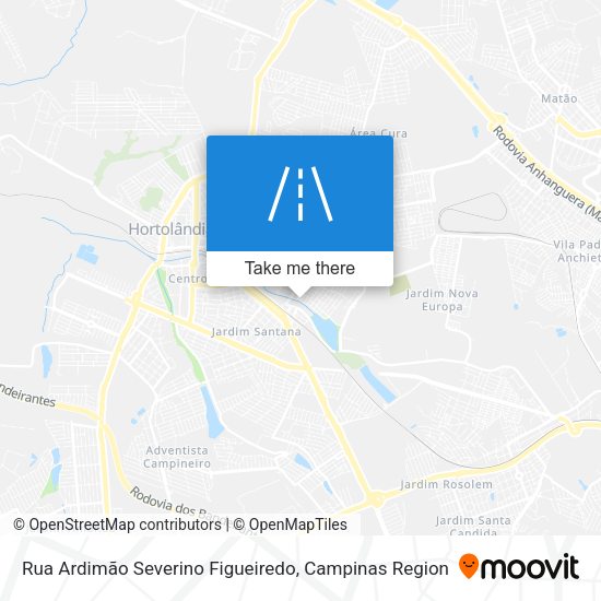 Rua Ardimão Severino Figueiredo map