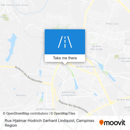 Rua Hjalmar Hodrich Gerhard Lindquist map
