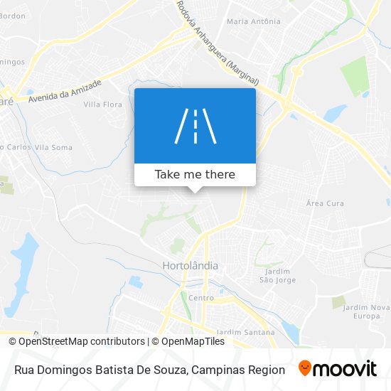 Rua Domingos Batista De Souza map