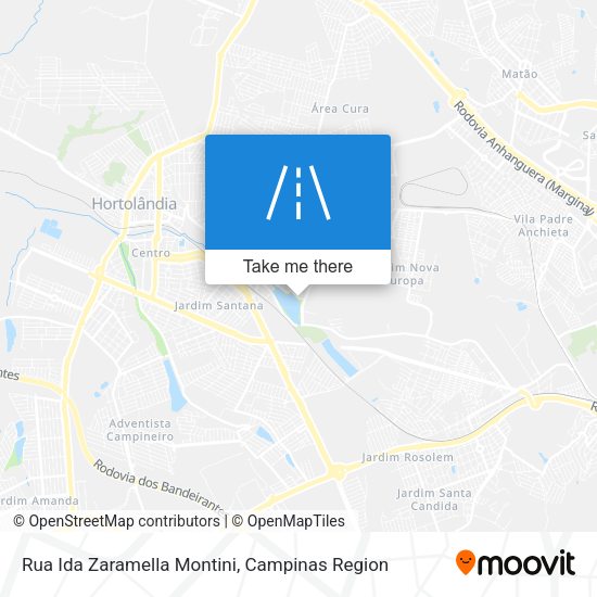 Rua Ida Zaramella Montini map