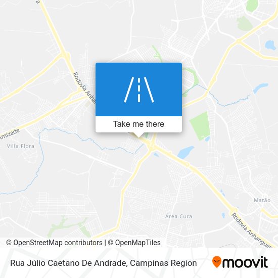 Rua Júlio Caetano De Andrade map