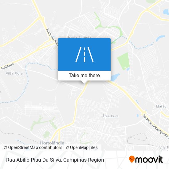 Rua Abilio Piau Da Silva map