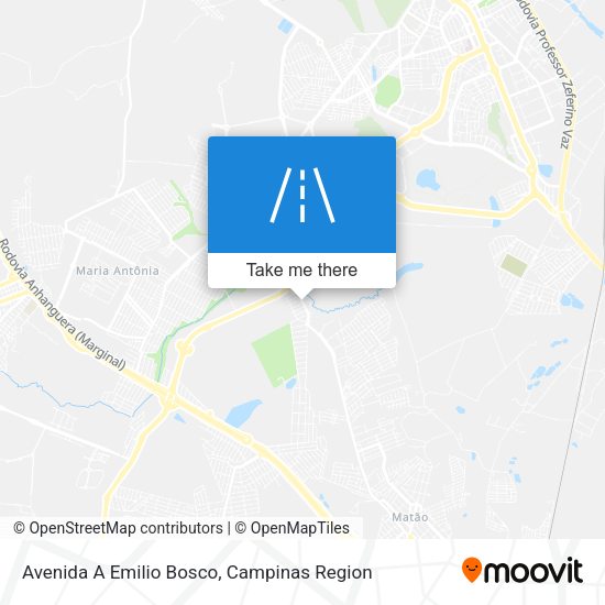Avenida A Emilio Bosco map