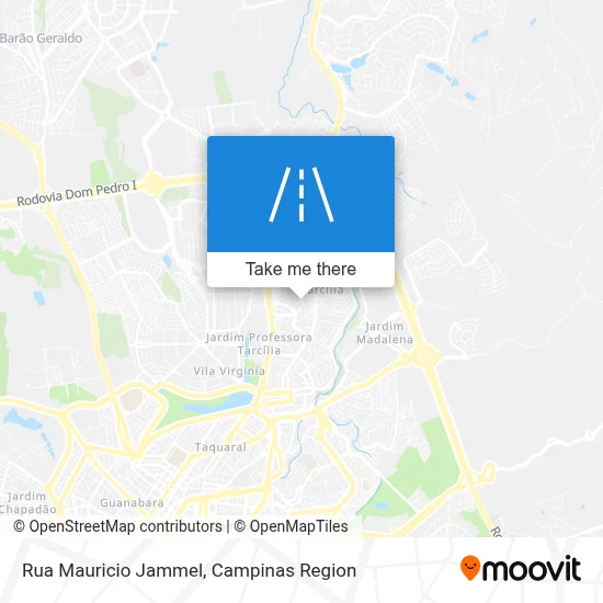 Rua Mauricio Jammel map