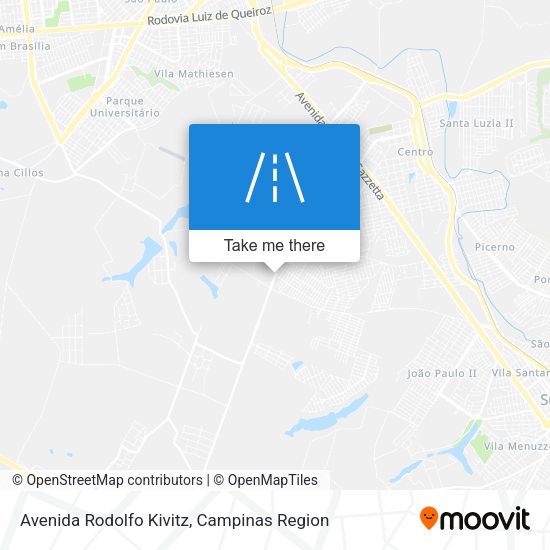 Avenida Rodolfo Kivitz map