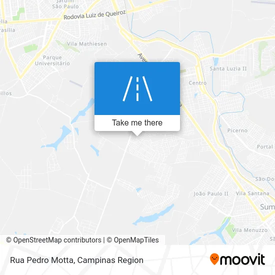 Rua Pedro Motta map