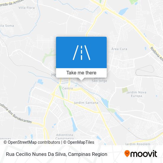 Rua Cecilio Nunes Da Silva map