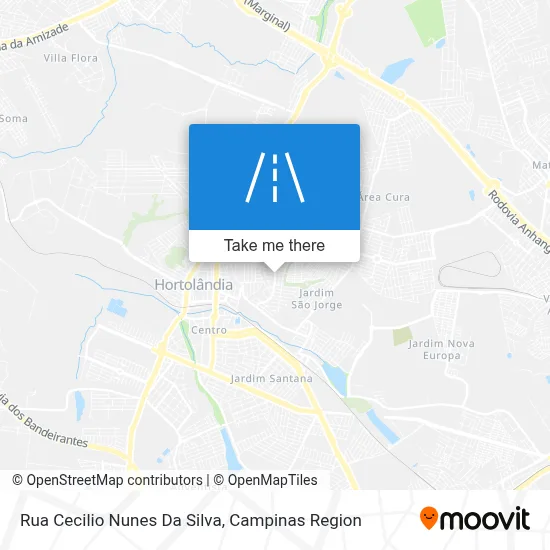 Rua Cecilio Nunes Da Silva map