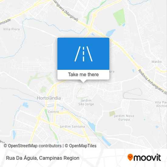 Rua Da Águia map