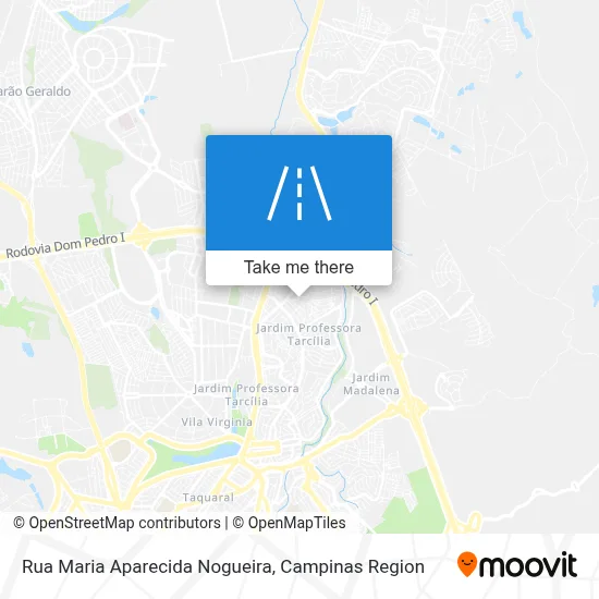 Rua Maria Aparecida Nogueira map