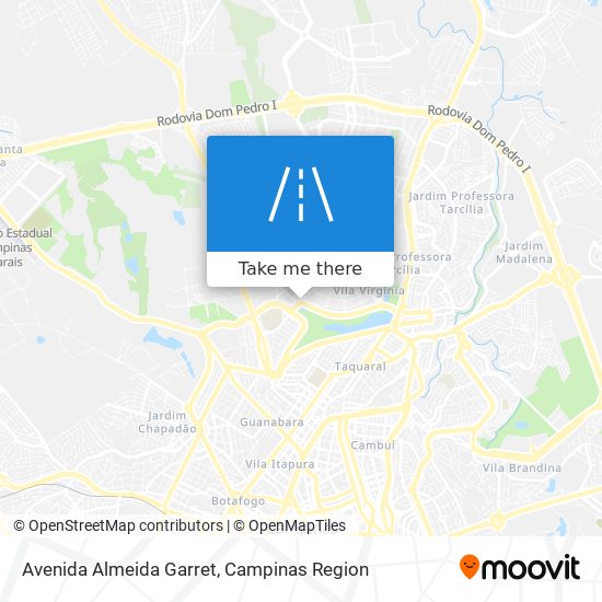 Avenida Almeida Garret map