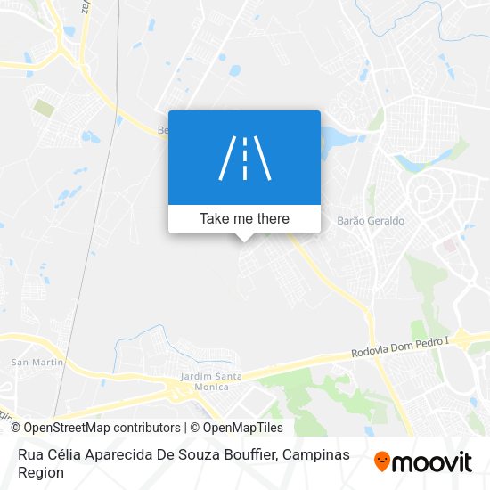 Rua Célia Aparecida De Souza Bouffier map