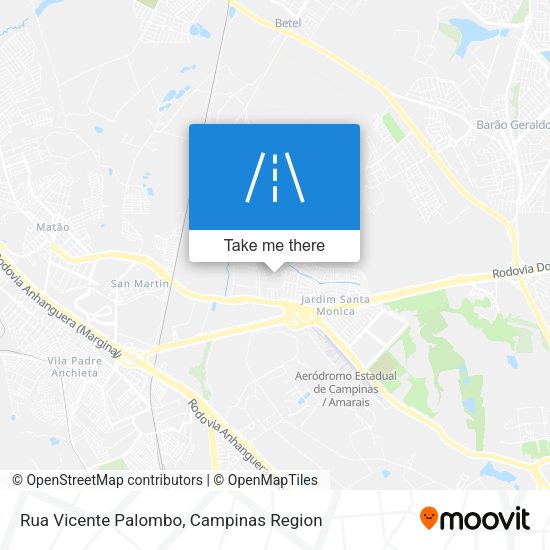 Rua Vicente Palombo map