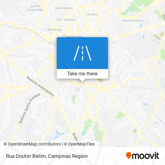 Rua Doutor Betim map