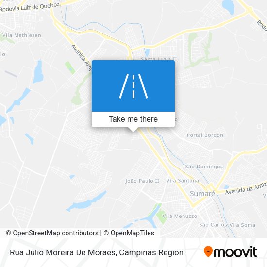 Rua Júlio Moreira De Moraes map