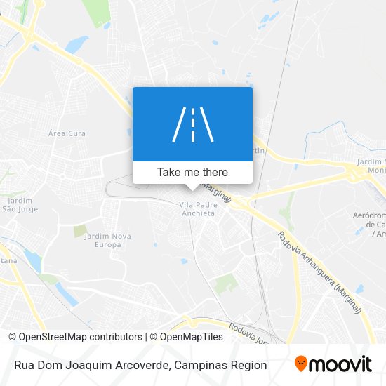 Rua Dom Joaquim Arcoverde map