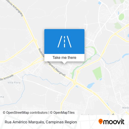 Rua Américo Marquês map