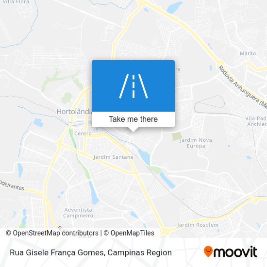 Rua Gisele França Gomes map