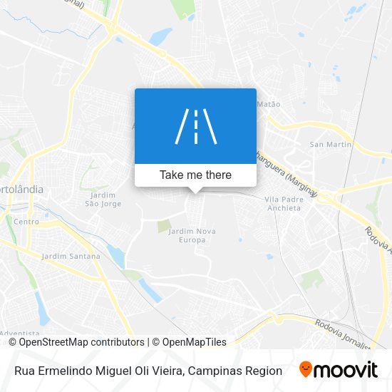 Rua Ermelindo Miguel Oli Vieira map