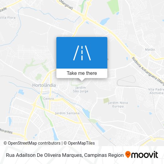 Rua Adailson De Oliveira Marques map