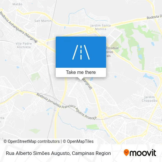Rua Alberto Simões Augusto map