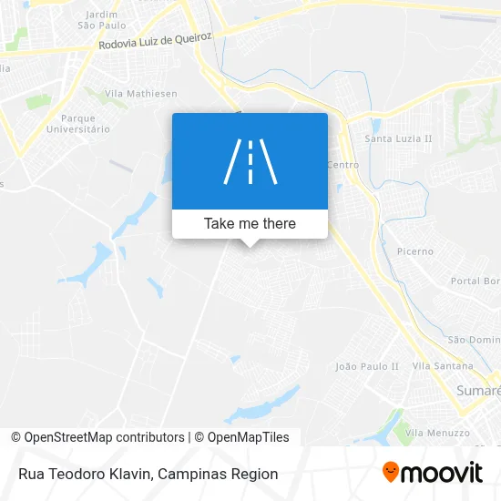 Rua Teodoro Klavin map