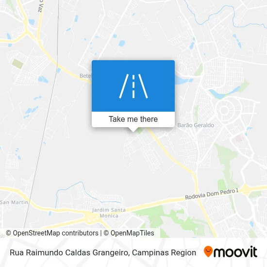 Rua Raimundo Caldas Grangeiro map
